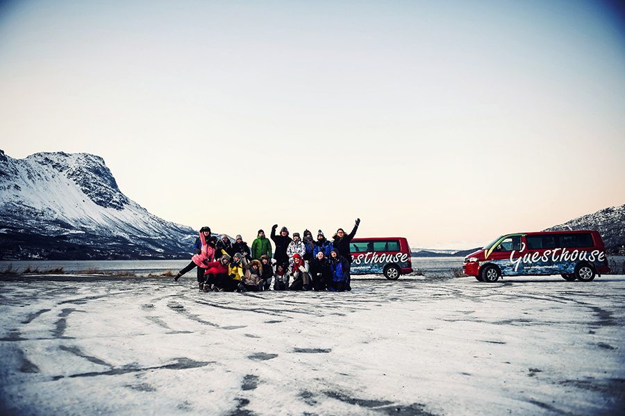 Lapland Trip 北極秘境之旅團體照 by Frank